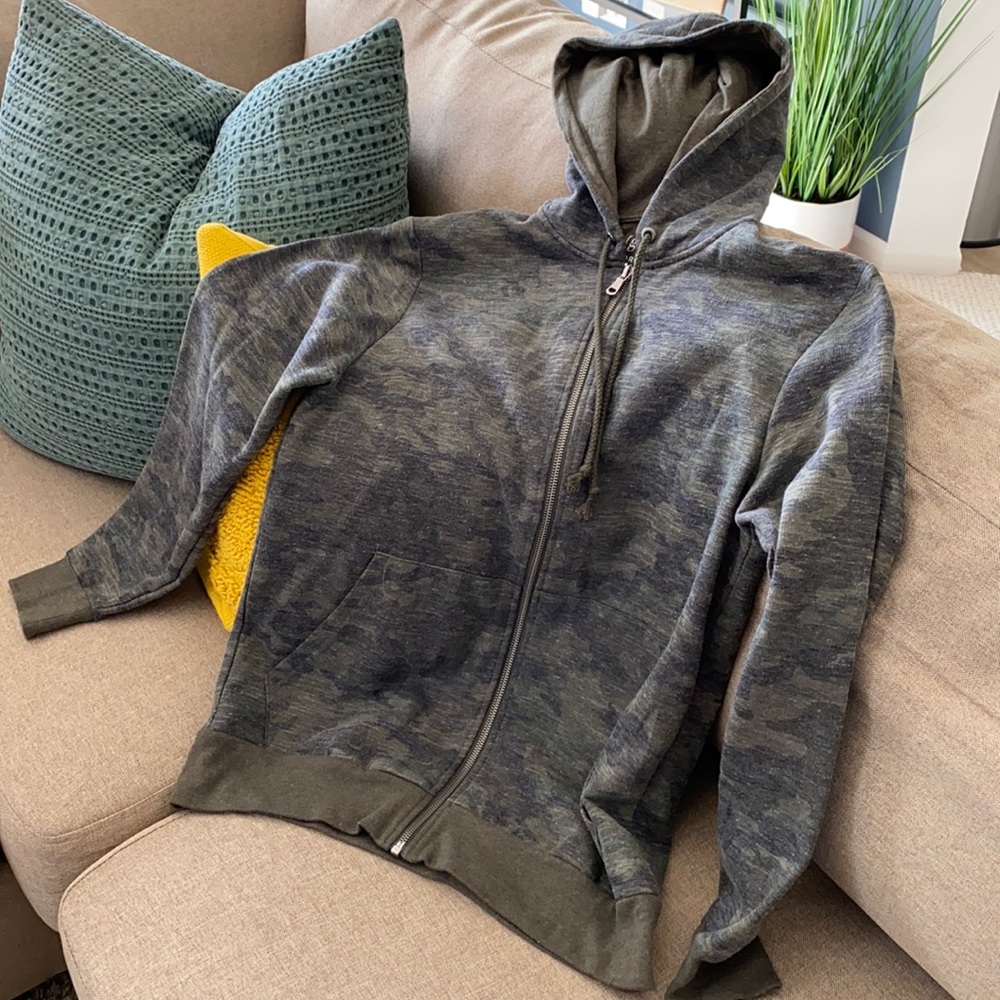 Army zip up